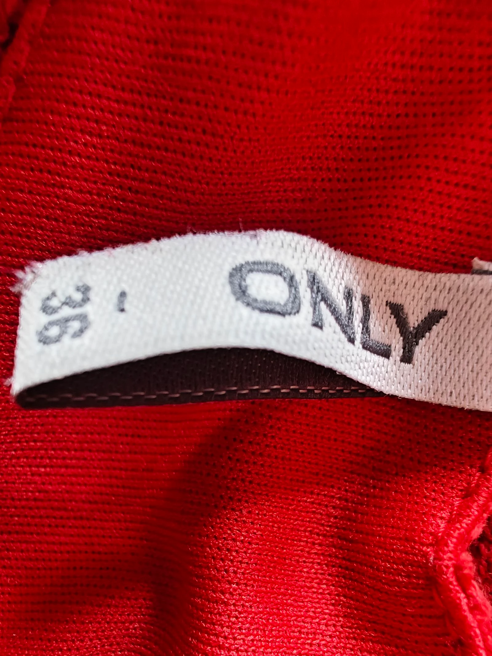ONLY red lace skater dress / mini dress – photo 2